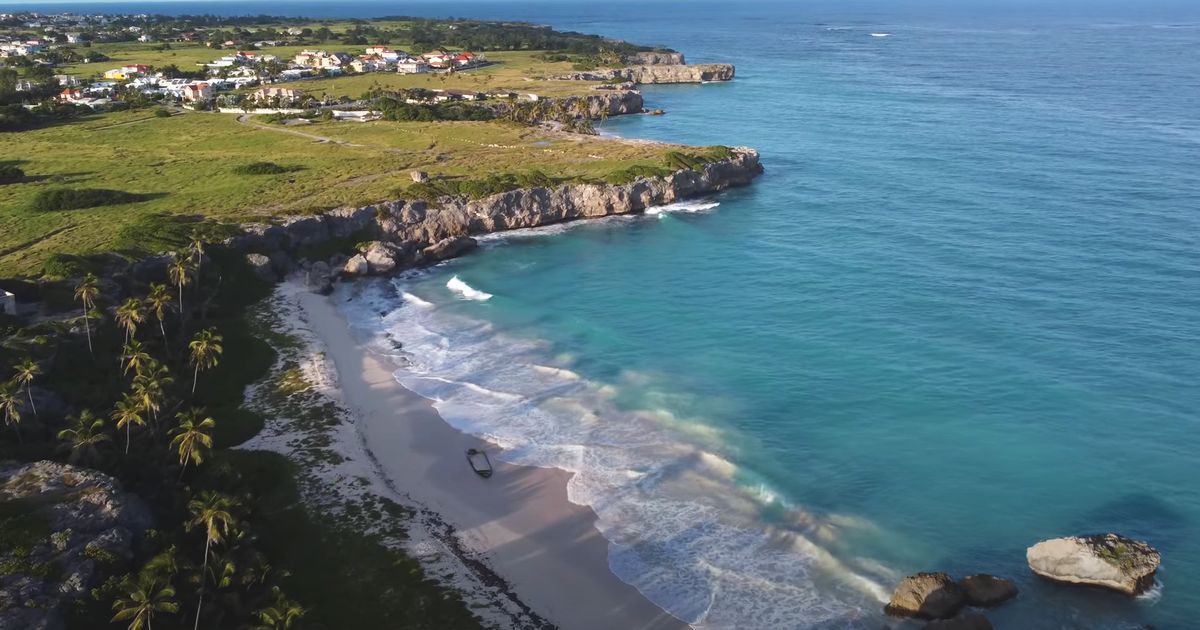 Barbados Coastlines Barbados By Drone