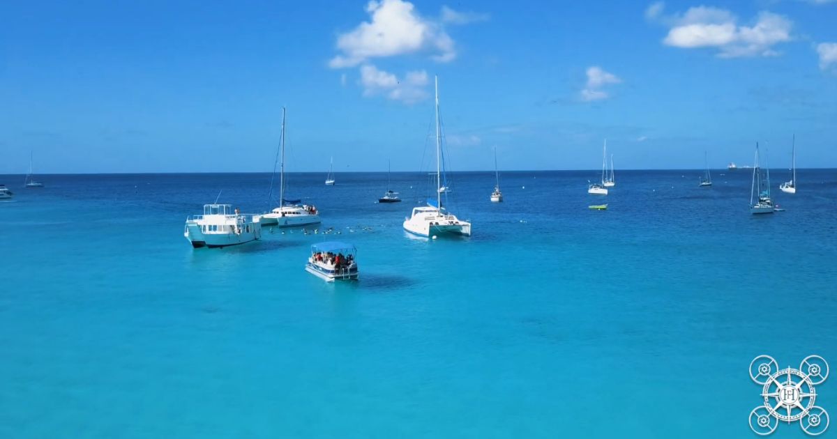 Watersports Off The Boatyard - Barbados By Drone