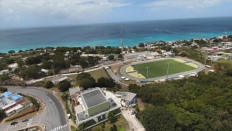 First Person View Barbados Drone