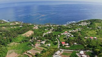 Overlooking Martins Bay